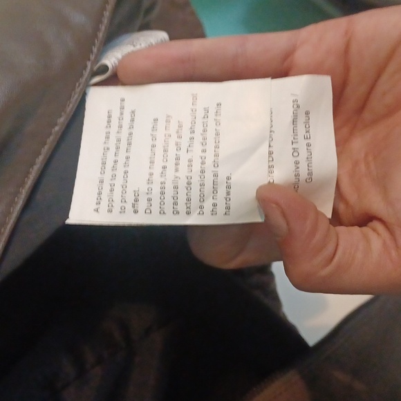 NWOT quilted Italian leather jacket - Picture 8 of 11